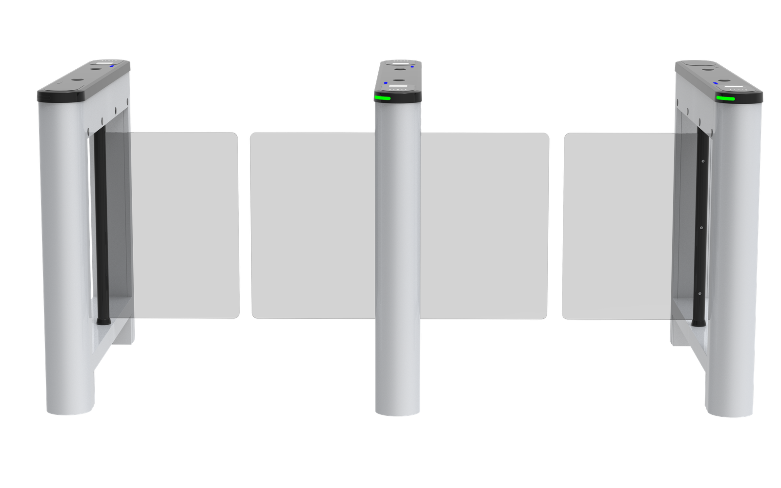 ZKTeco Saturn S1000 Swing Barrier Turnstile